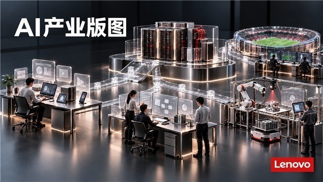 港交所AI指数勾勒AI产业版图，联想集团权重位居第三