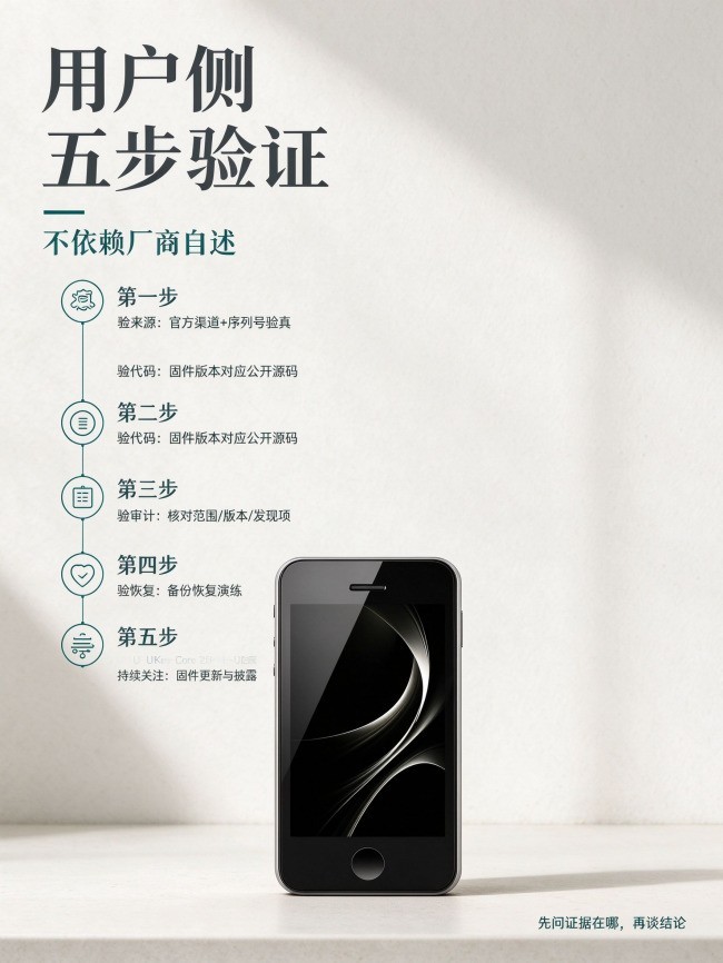 硬件钱包安全从何而来?读懂来源、代码、审计、可复现完整证据链