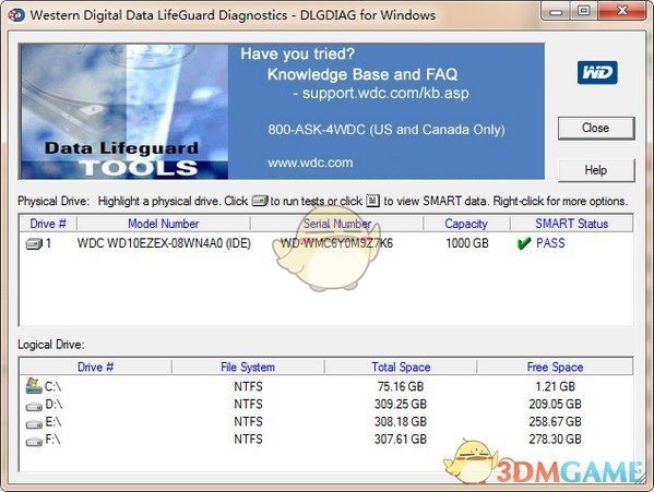 Data lifeguard diagnosticsv1.241