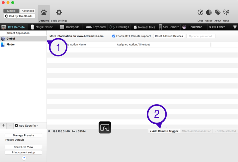 BetterTouchTool Mac1