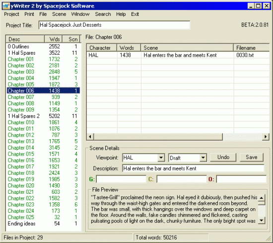yWriterv5.1.9.11