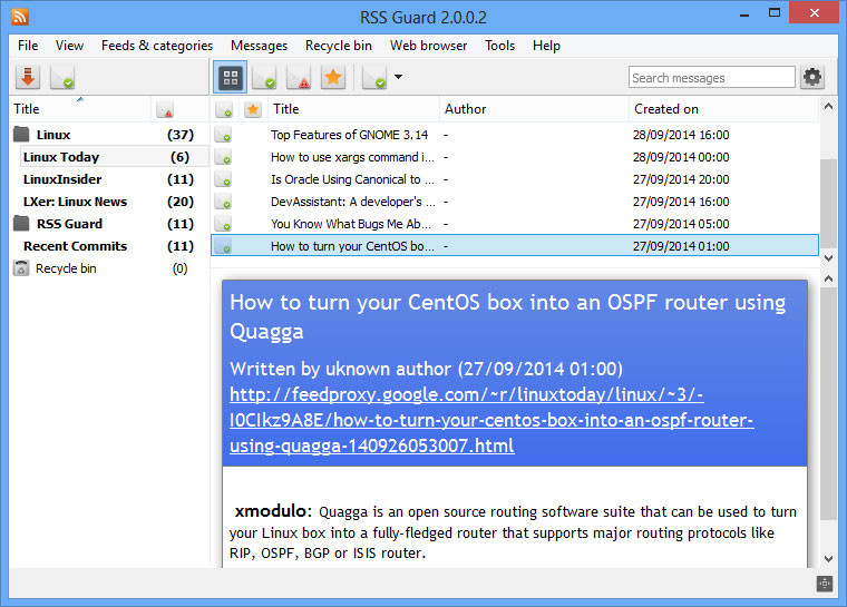 RSS Guard 4.5.5