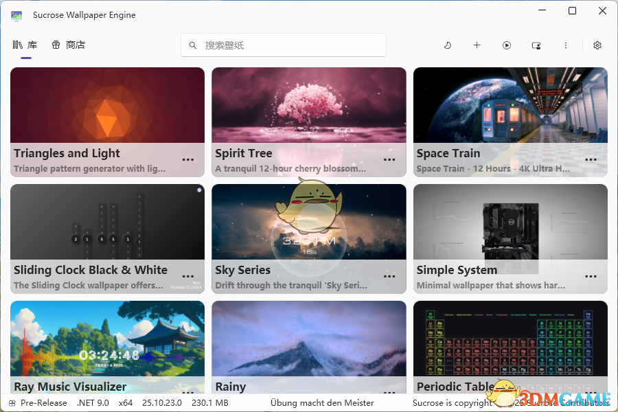 Sucrose Wallpaper Engine25.10.23.01