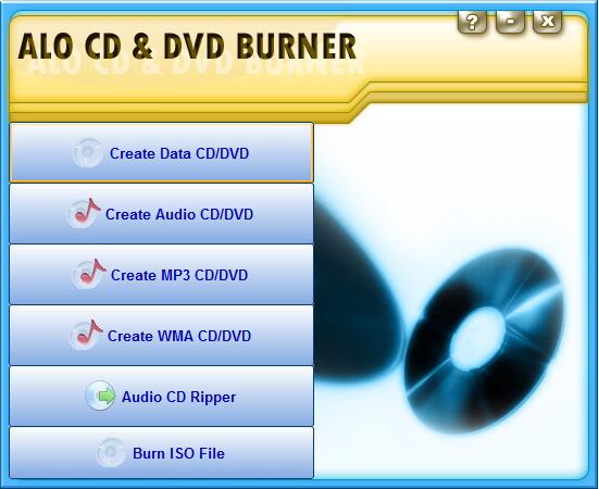 ALO CD & DVD Burnerٷ1