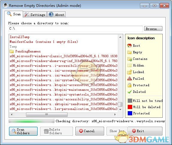 Remove Empty Directories v2.2.0.01